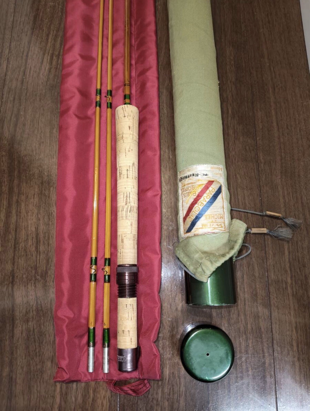 Pezon et Michel Ritz Super Palaboric PPP Colorado 7’7″ Fly Rod Free shipping DDP
