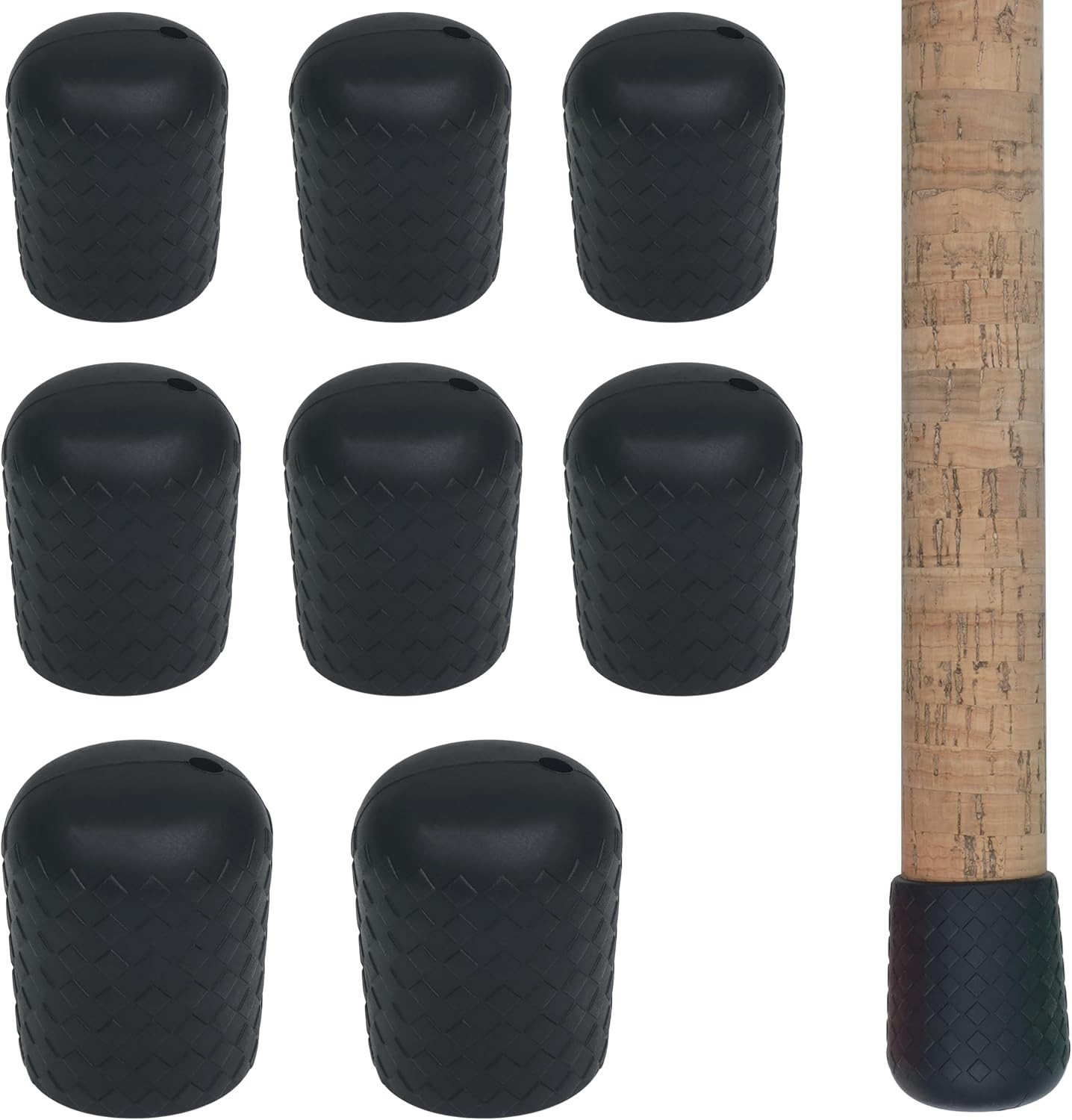 Fishing Rod Butt Cushion Silicone Rod Butt Cap Fishing Rod Seat Cushions End Fis