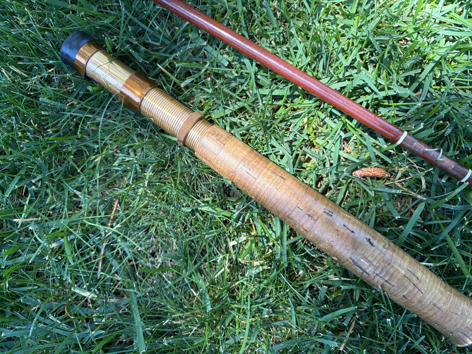 Vintage Fenwick FF85 Feralite Fiberglass Fly Rod broken tip