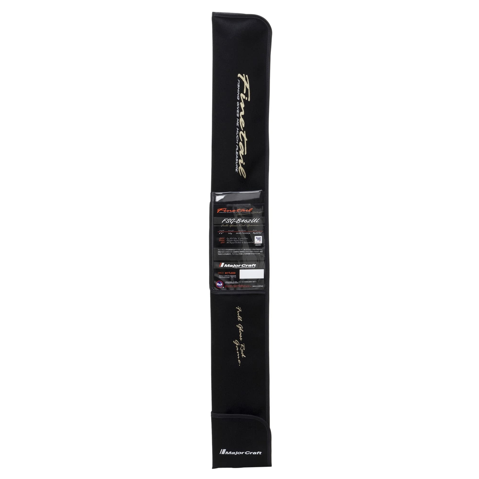 Major Craft Finetail FSG-B462UL Glass Model Baitcasting Rod for Trout ‎DriSilque