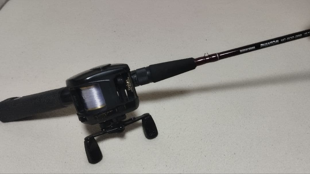 Daiwa Phantom Millionaire Top Reel & Rod Set Used, Light Damage