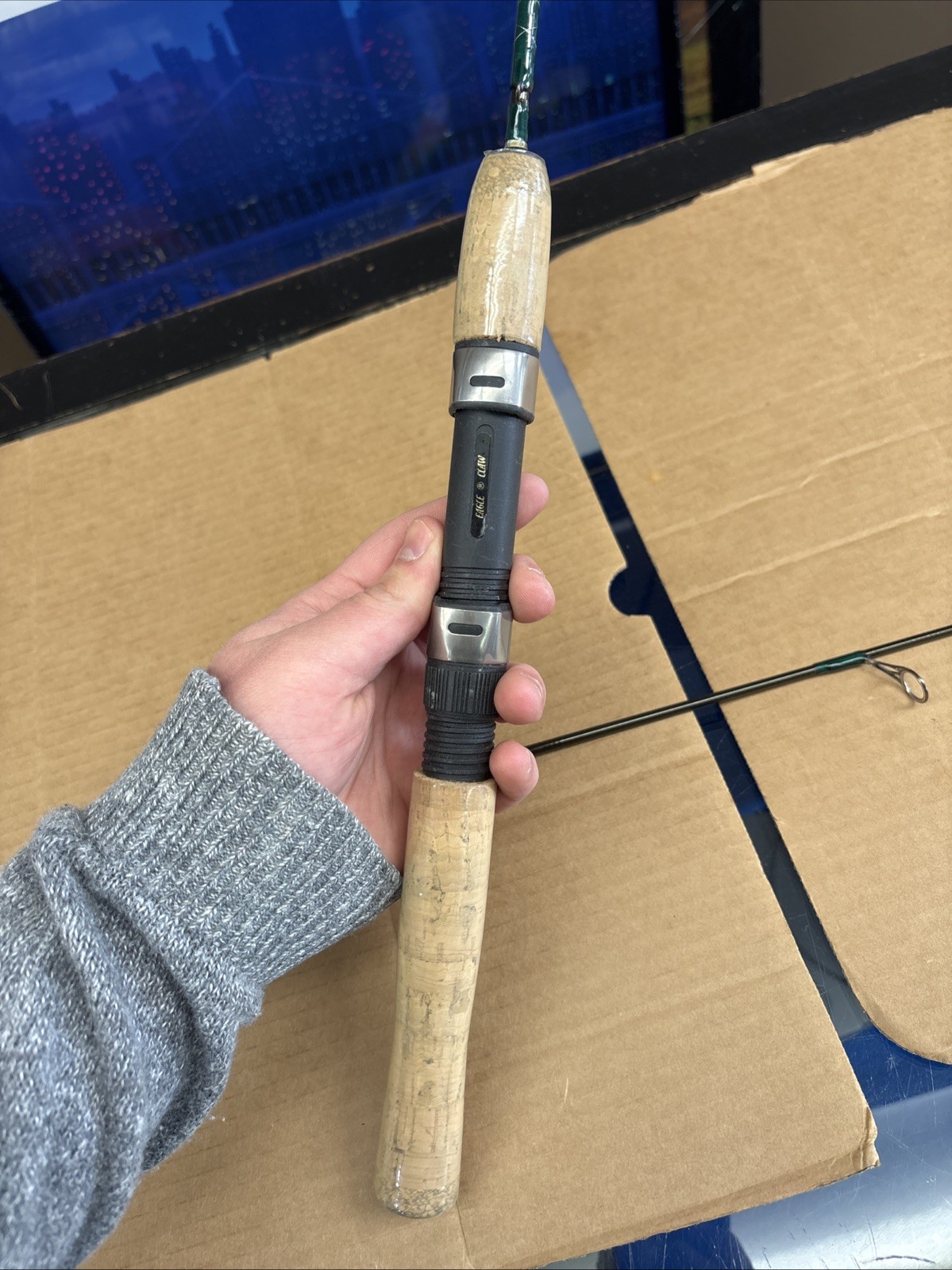 Eagle Claw Featherlight X-Stream FLX502LS 5’0” Fishing Rod 2 Piece