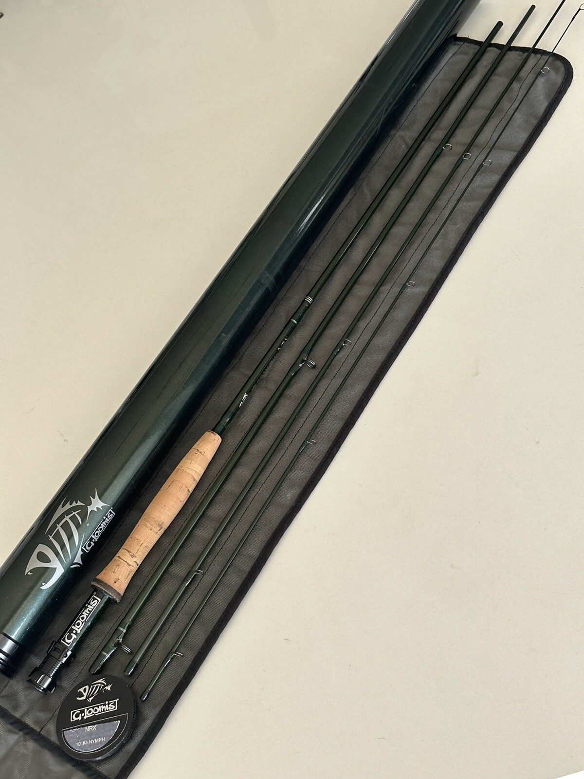 **BEAUTIFUL** G LOOMIS 🔥 NRX NYMPH 3wt 10’ft fly rod!!! 🔥