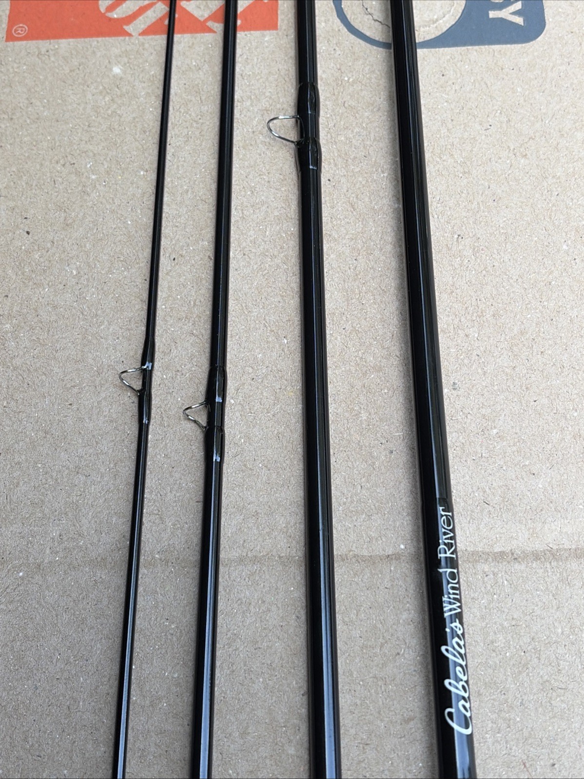 CABELA’S Wind River FLY ROD 865-4, 8.6FT , 4 Pc, 5 line Wt, NOS Unfished