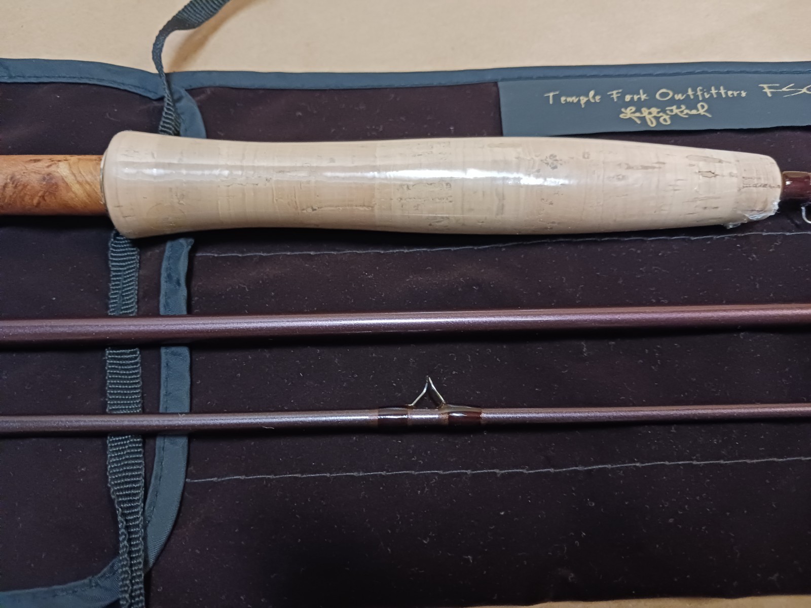 TFO Lefty Kreh FSG 4/5wt 7’6″ 3 Piece Fly Rod