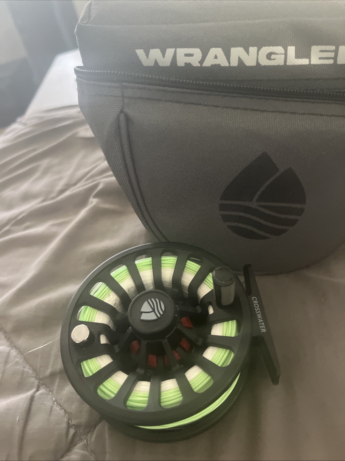 REDINGTON WRANGLER TROUT 9′ WITH FLY REEL and CASE-5WT- Fly Fishing