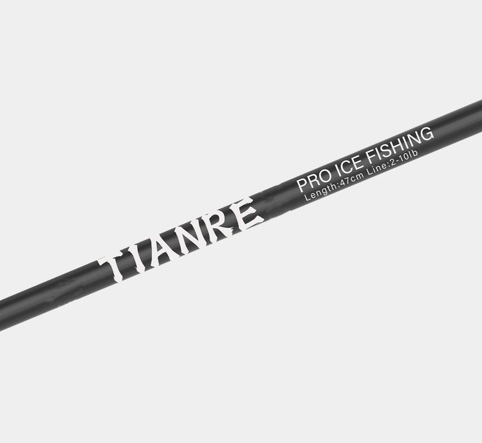 Portable Ice Fishing Rod Ultra-light Short Section 47cm 57cm 67cm Winter Rods