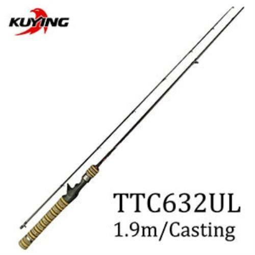 KUYING TETON 1.9m Super Ultra Soft Light Spinning Fishing Rod