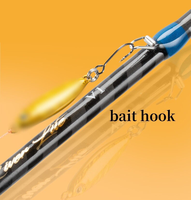 1.53M 1.68M Fishing Rod Spinning Casting Pole Carbon Fiber Lure Rod 2 Sections