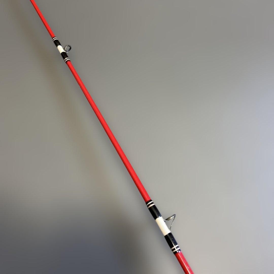 GIRIGIRIMACHINEGUN SGC-58ML Deluxe Fishing Rod Red White Black Used