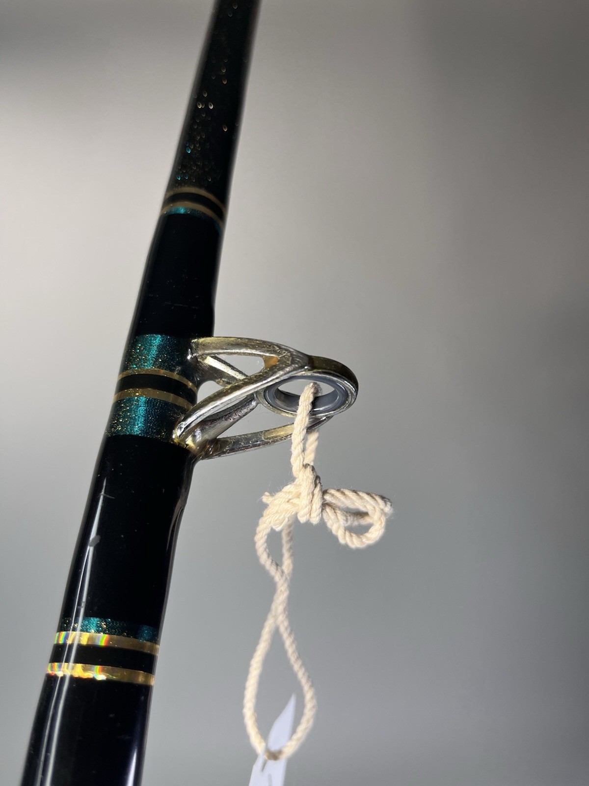 Jesse Buky Custom Built Wrapped Heavy Duty “KatNap” Vintage Fishing Rod 6′