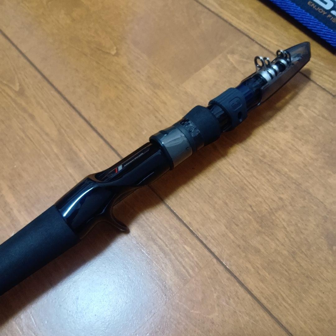 Major Craft BASSPARA BXCT705X Travel Baitcast Rod Used JDM