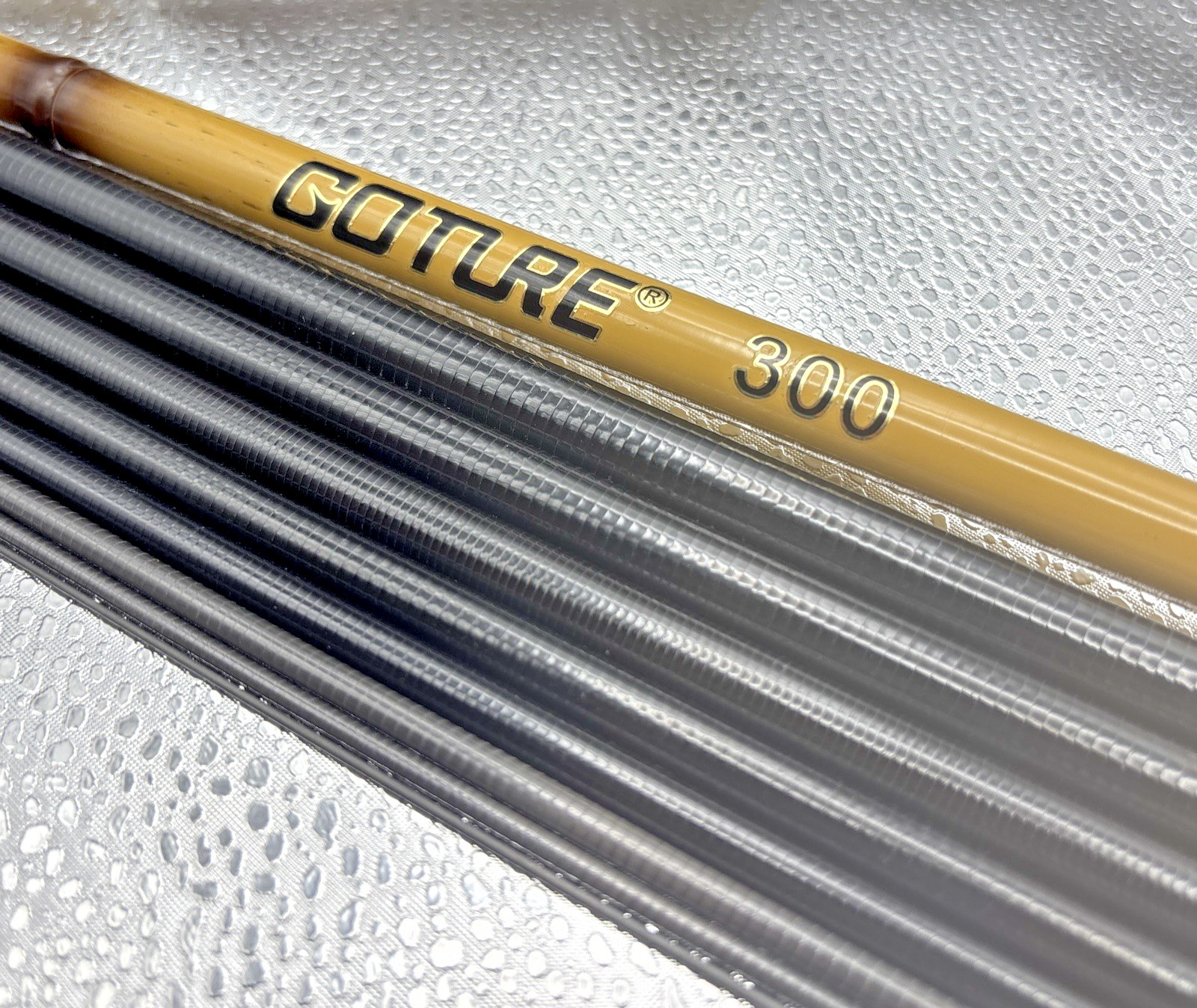 Goture 300 Tenkara Keiryu Fly Rod 3M 9ft Telescopic Carbon Fishing Pole w/Sock