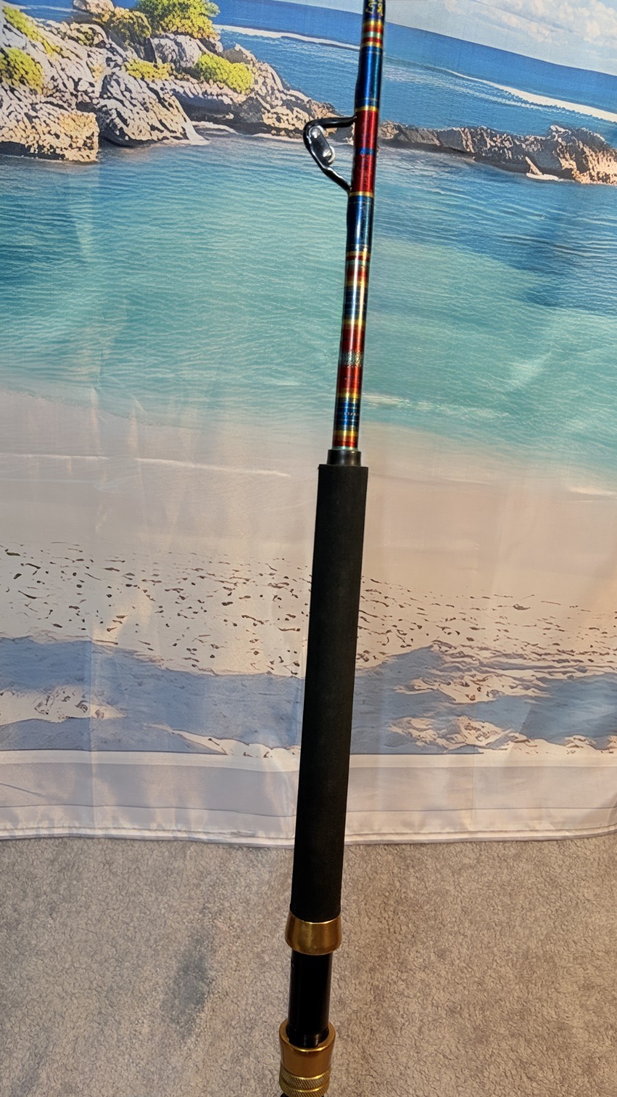 Calstar BT-665-H Custom The Longfin 30-80lb Saltwater Tuna Rod AFTCO 3M