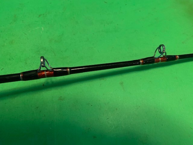 PENN SABRE 8 FOOT 15 TO 30 POUND JIG STICK FISHING ROD PENN RODS OF CHAMPIONS