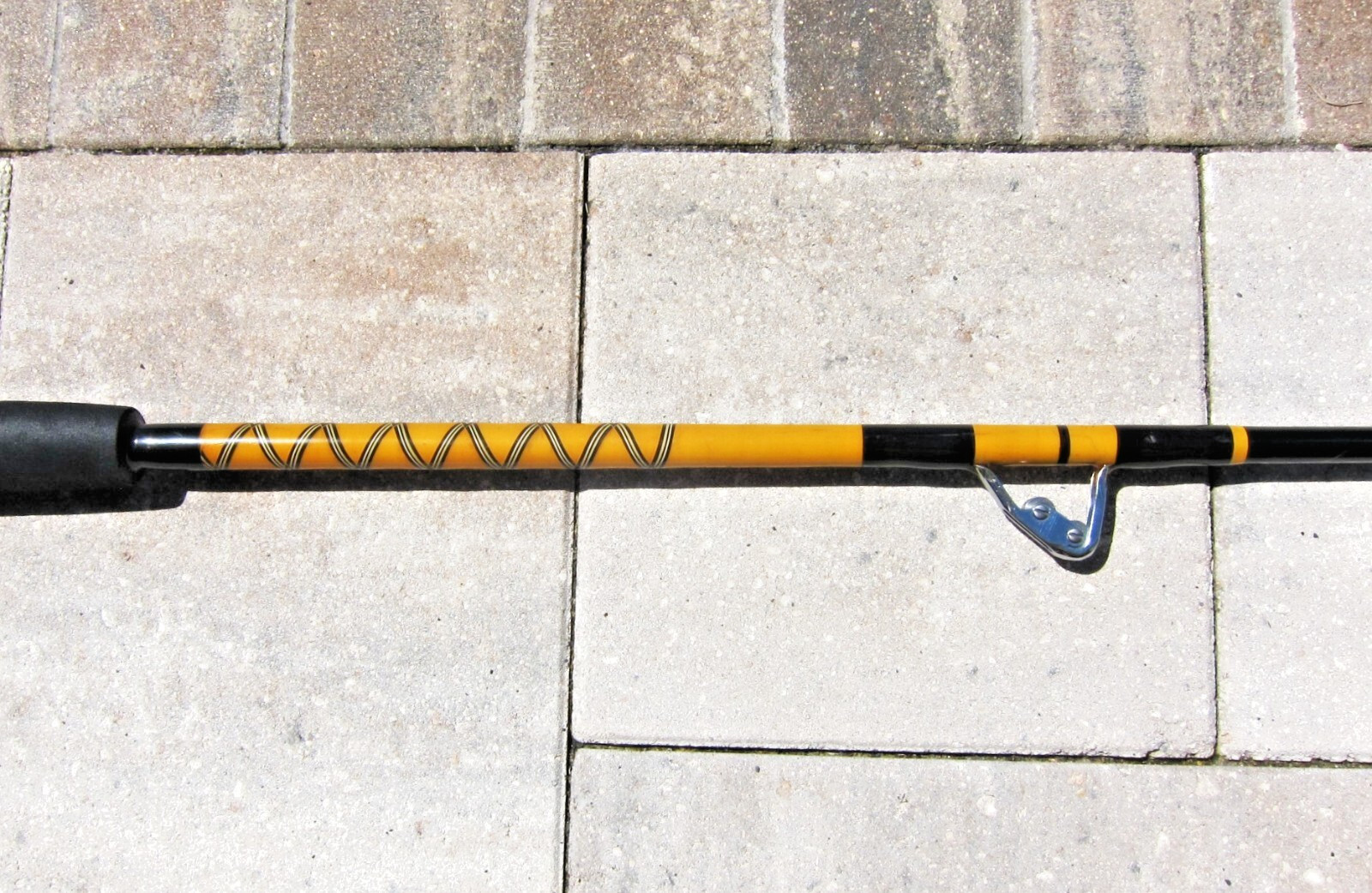 Vintage Custom Trolling Rod: AFTCO Roller Guides/Tip & Alm Butt: 6’10”; 25-50lb!