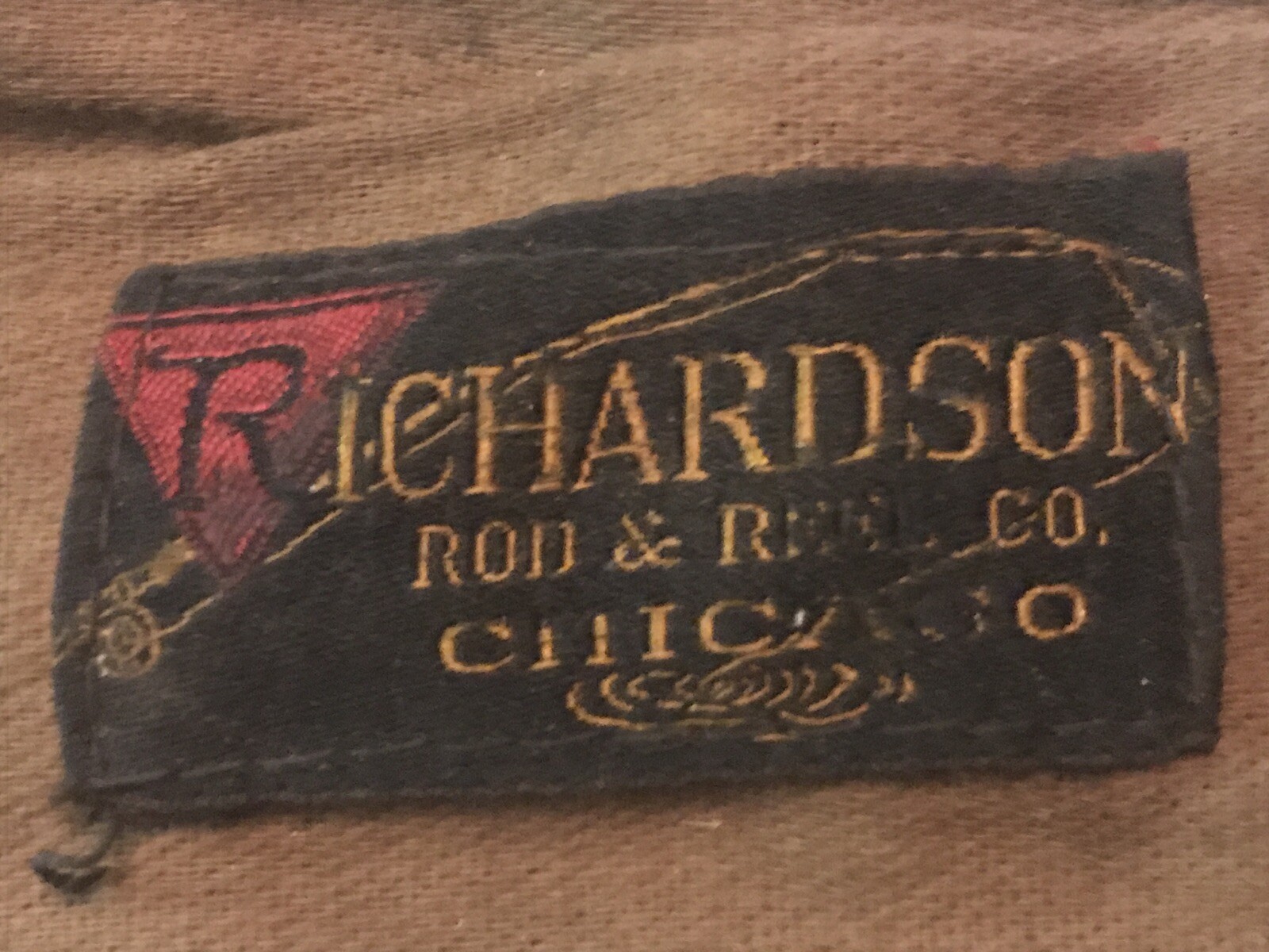 RICHARDSON Rod & Reel Co. “Shure Winner” Vintage Fishing Rod Case