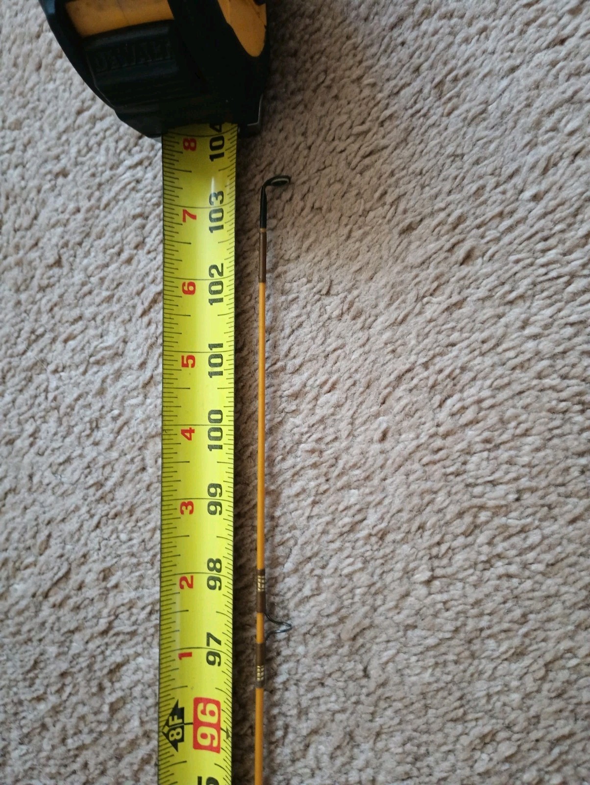 Vtg REEDER Earl MFG Co. 2-Piece Fly Rod 8’7” Made Vancouver, WA Tube & Sock