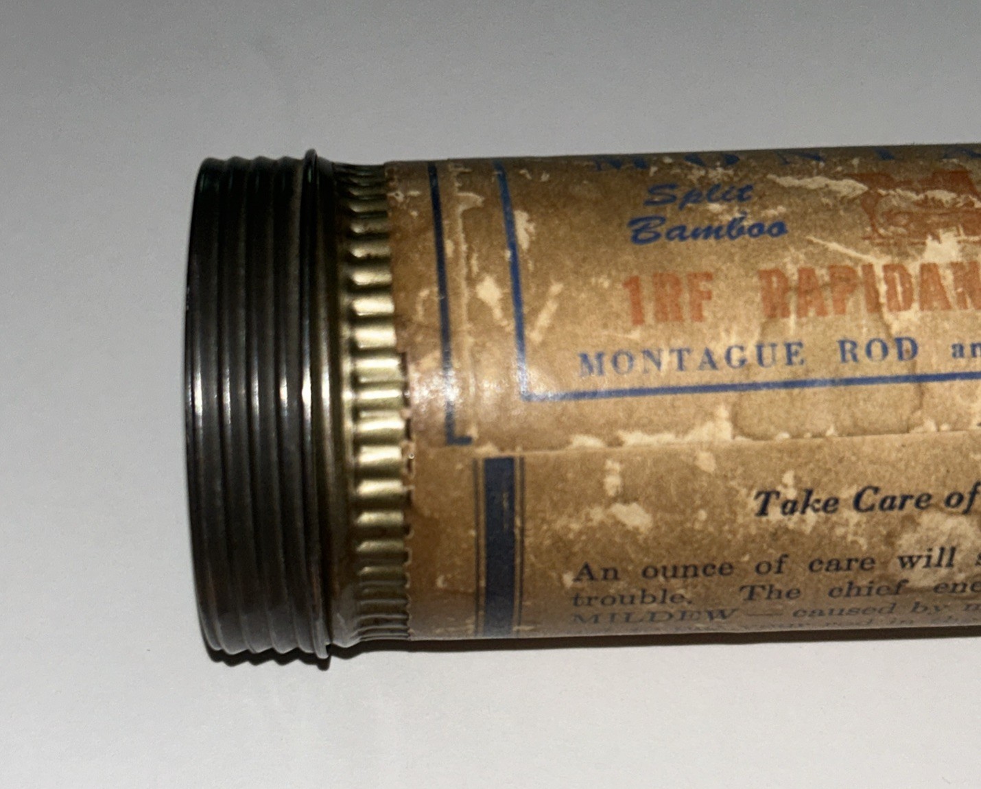 Montage Fly Rod 1RF RAPIDAN 9ft Bamboo 3 Joints Extra Tip Original Case EUC