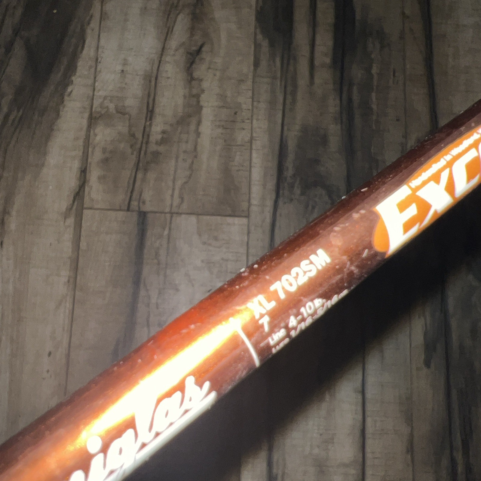 Gold Lamiglas Excel 7’ 1pc XL 702sm Drop Shot, Shakey Heads 10 Micro Guides