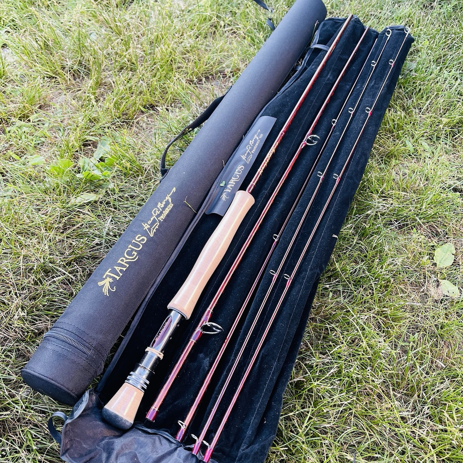 Targus Pro Series 908 Collab With Gary Borger 5pcs Fly Rod Discontinued