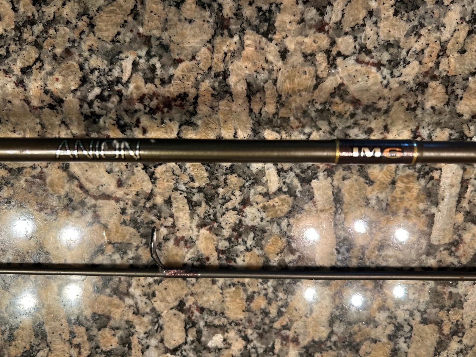 Quantum Anion IM6 Graphite Spinning Fishing Rod Medium 6’6″ ANS662M 6-14LB
