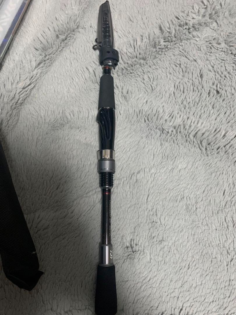 Daiwa CROSSBEAT SW 666TUL Fishing rod 1.98m color black outdoor leisure unisex