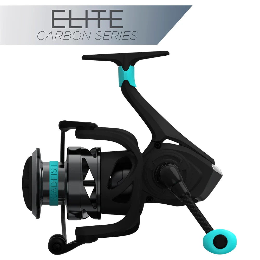 Toadfish Carbon Elite II Spinning Rods – 5’11” M-XF with Spinning Reels – 2000