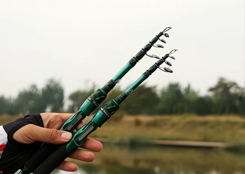 Telescopic Fishing Rod Carbon Fiber Spinning/casting Rod Fast Action Sensitivity