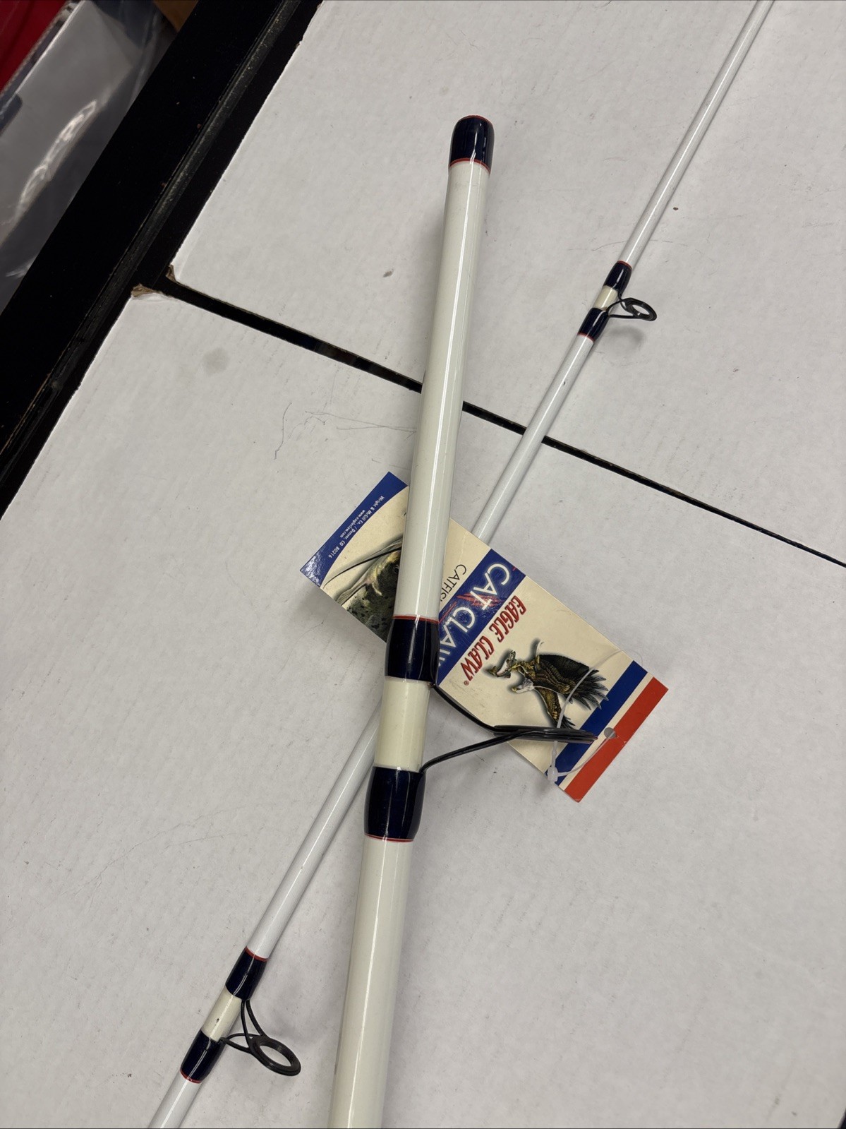 Eagle Claw Cat Claw Rod CC902HS 9’ Heavy Spinning Fishing Rod NOS