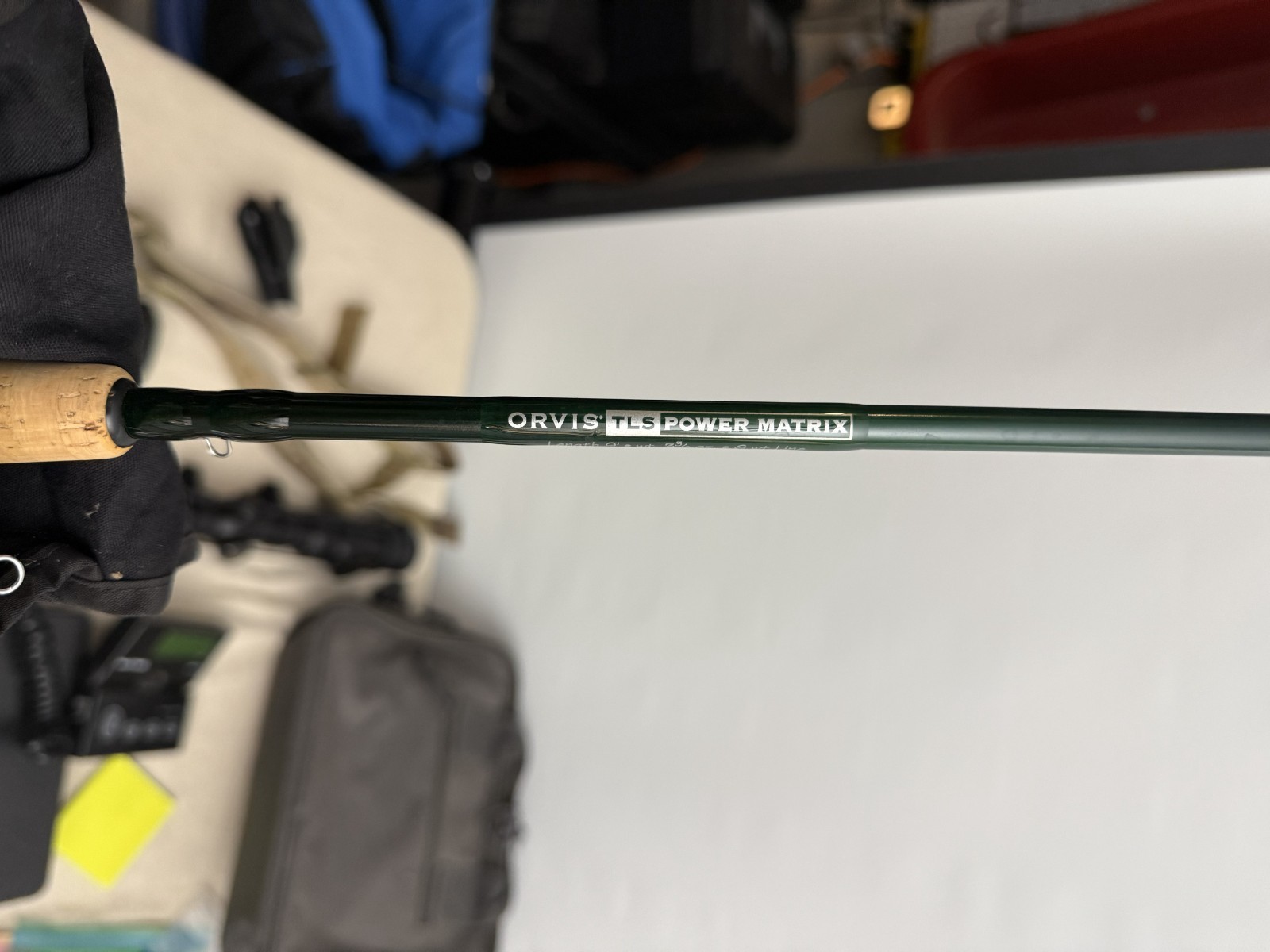 Orvis TLS POWER MATRIX 2-piece Fly Fishing Rod, 9′ length, Mid Flex 7.5
