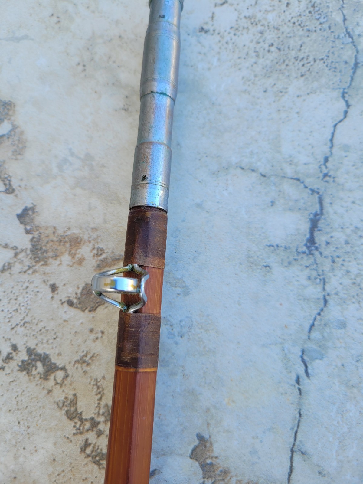 VINTAGE MONTAGUE DREADNOUGHT GENUINE TONKIN 6 ft Fishing Rod – Two Piece