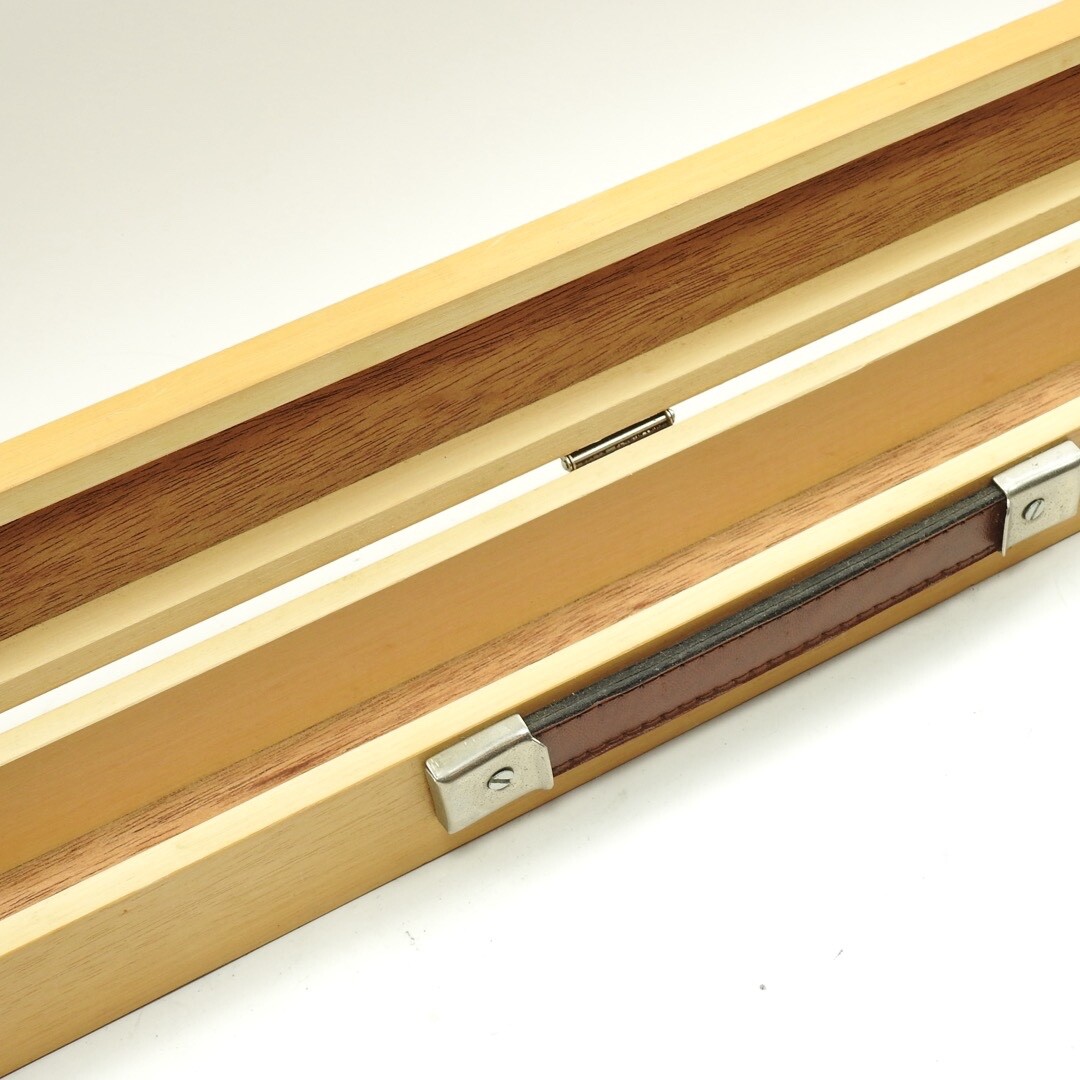 Custom-Built Bamboo Fly Fishing Rod. 8’ 6wt. W/ Wood Case. Drew Spanogle Maker?