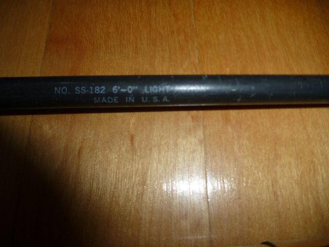 Fishing Boat Rod Shakespeare Wonderglass, Very Nice Shape rods reels deals