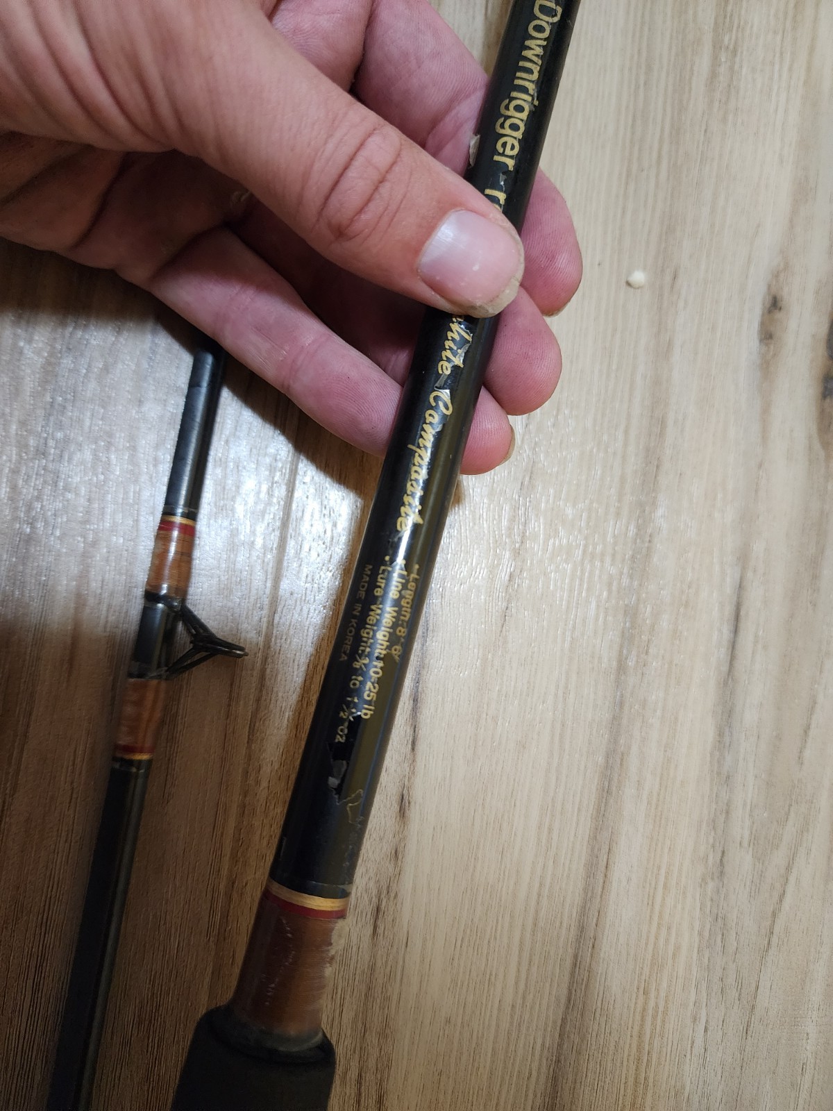 Cabelas 8’ 6″ Downriger 2-Piece Rod