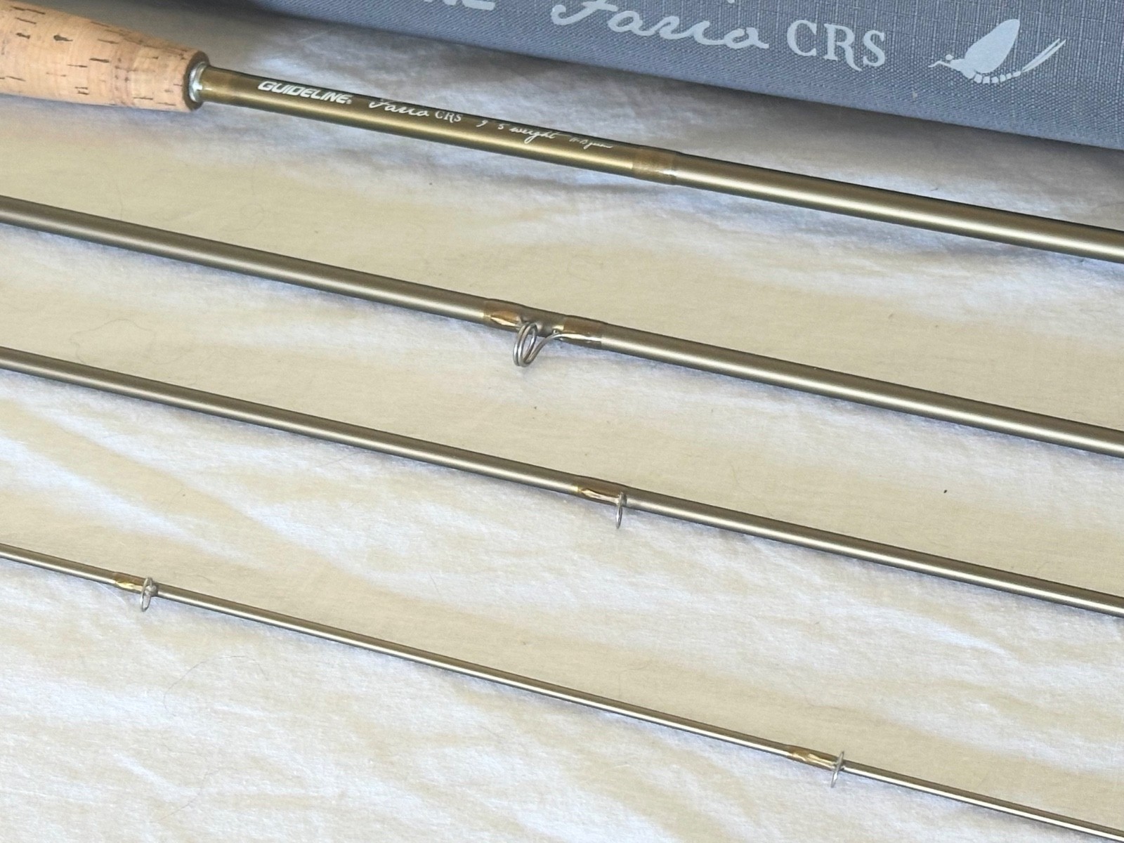 Guideline Fario CRS 9ft #5 Fly Rod Fishing Fast Action in Original Tube