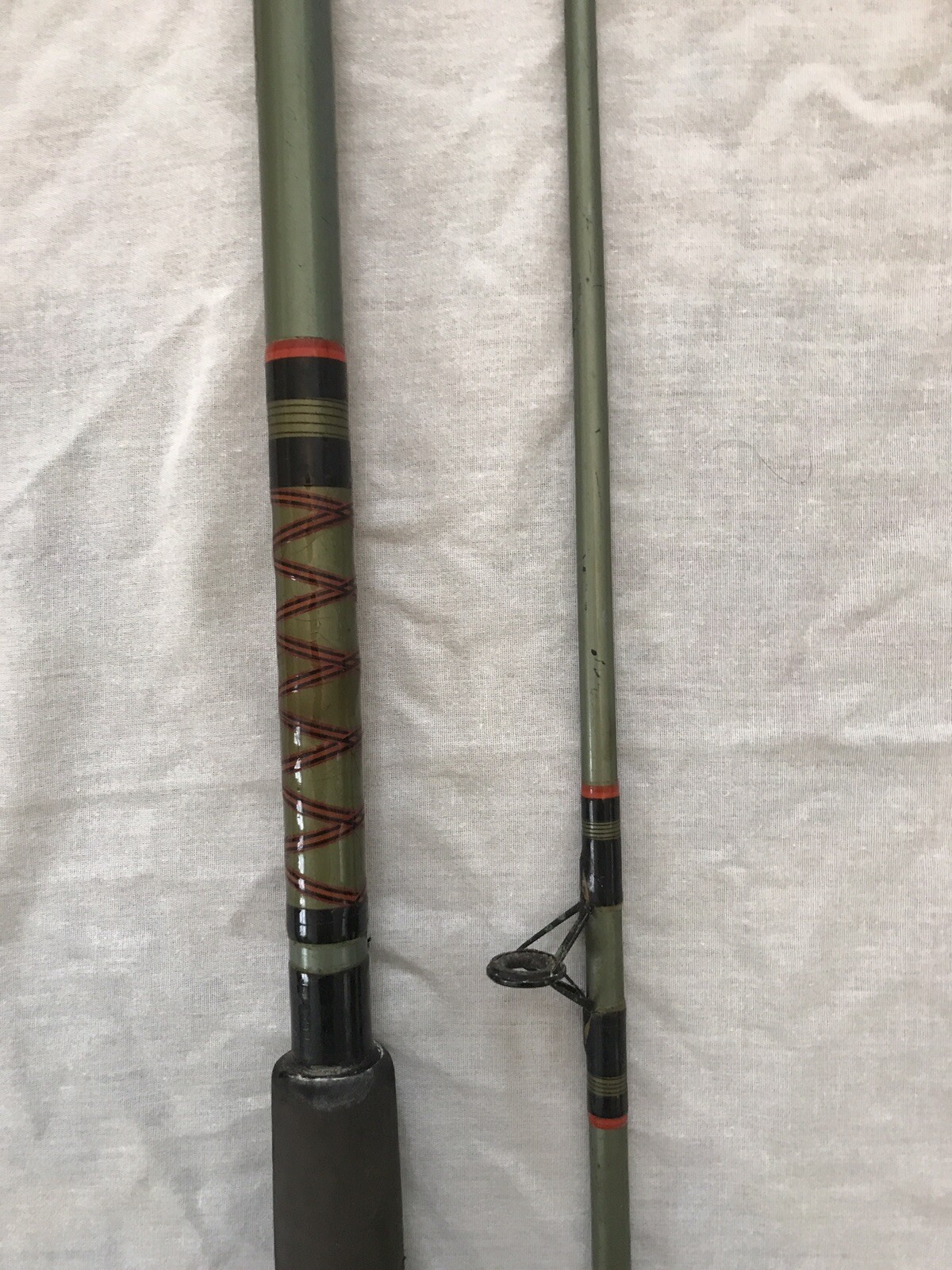 Vintage Maxtec Caster 10′ Large Casting Rod Good