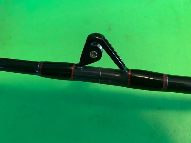 CUSTOM MADE CALSTAR BT660H 6 FOOT 30 TO 80 POUND RATED TROLLING FISHING ROD W@WE
