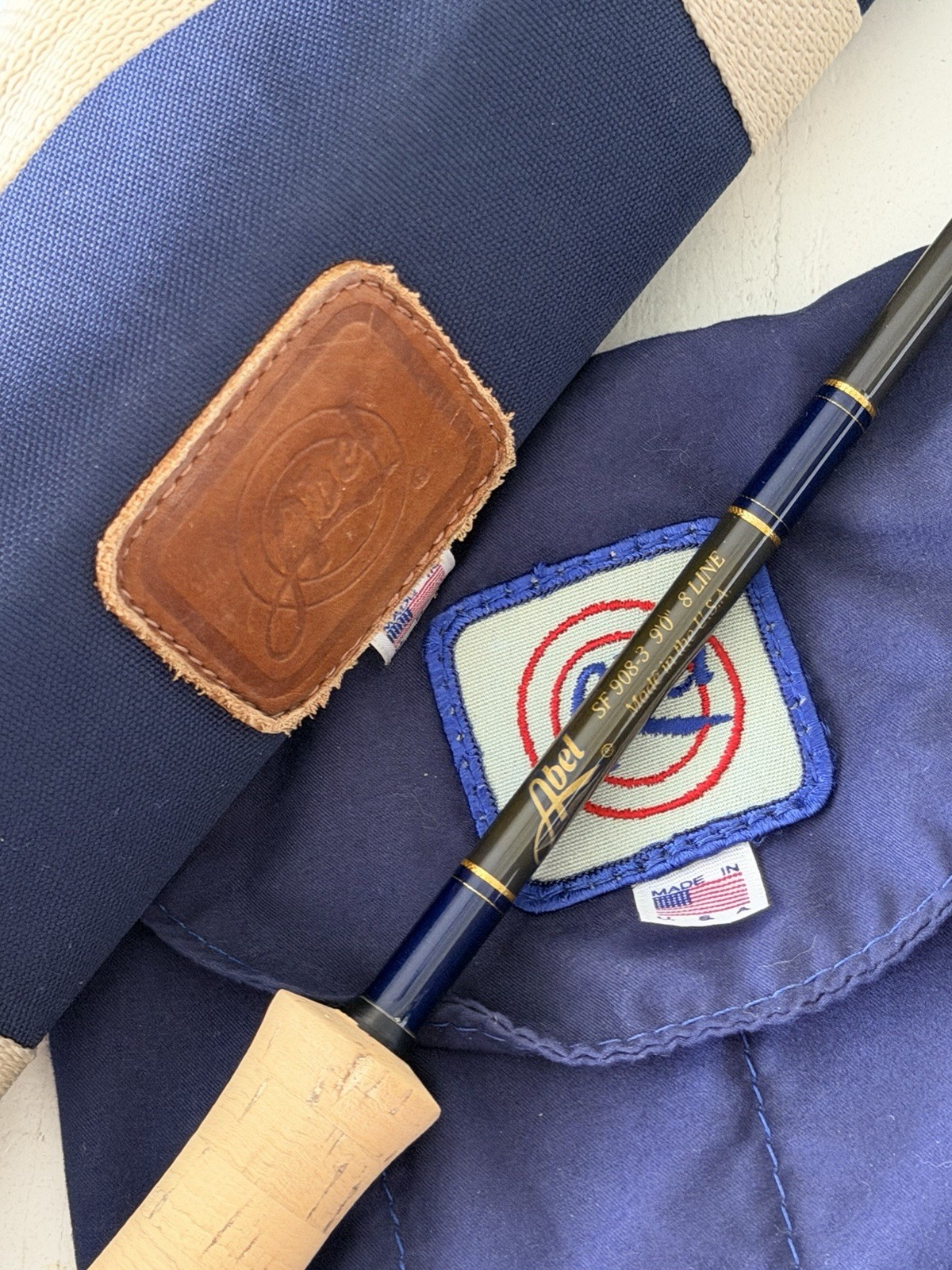 **BEAUTIFUL**🔥ABEL SF. 8wt 9’ft~3pc fly rod!!! 🔥~LEGENDARY~🔥