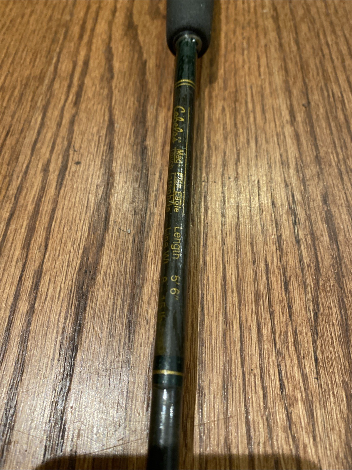 Cabela’s FISH EAGLE Graphite 5’6” 1PC Light Medium Action Fishing Rod 8-15lb USA