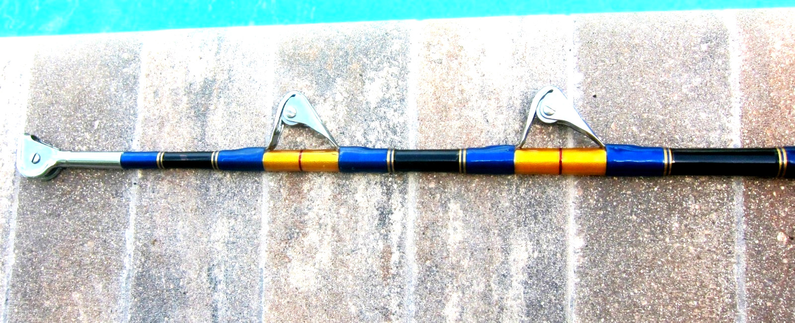 Vintage Custom IGFA 130 UNLIMITED CLASS Trolling Rod w/AFTCO H/W: 7’3″-NEW OTH!