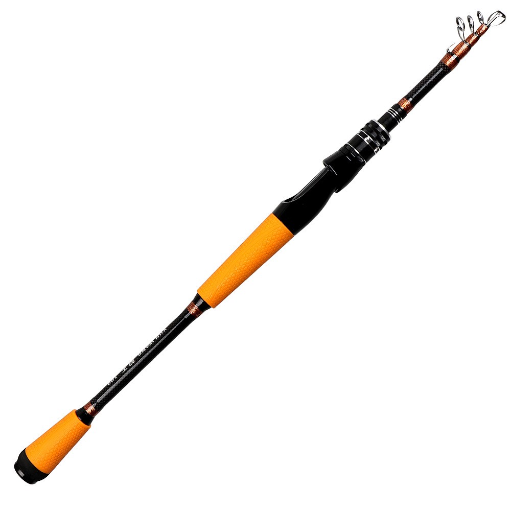 1.8M-2.4M Fishing Rod Hard Carbon Fiber Telescopic Fishing Rod Fishing Pole