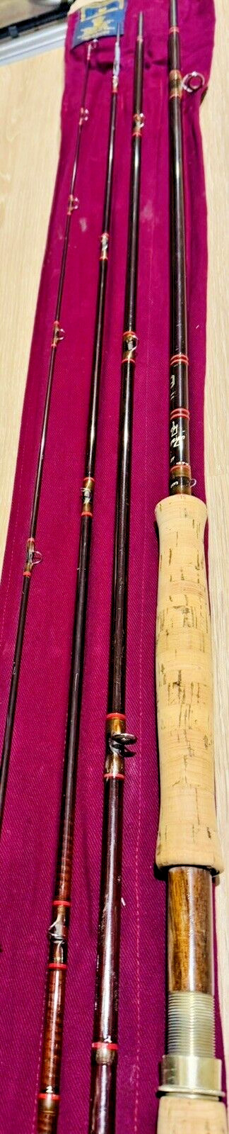 Classic Hardy Sovereign 11 Foot #5/7 Carbon 4 Piece Fly Rod & Bag