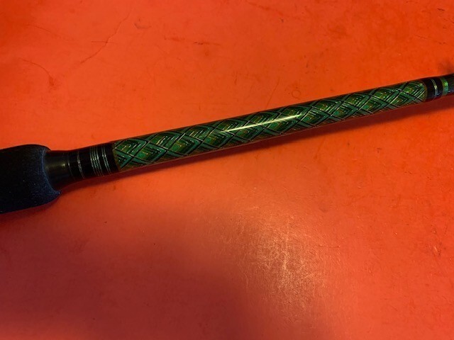 CUSTOM BUILT SEEKER CJB 7 FOOT 15 TO 40 POUND RATED CONVENTIONAL FISHING ROD W@W