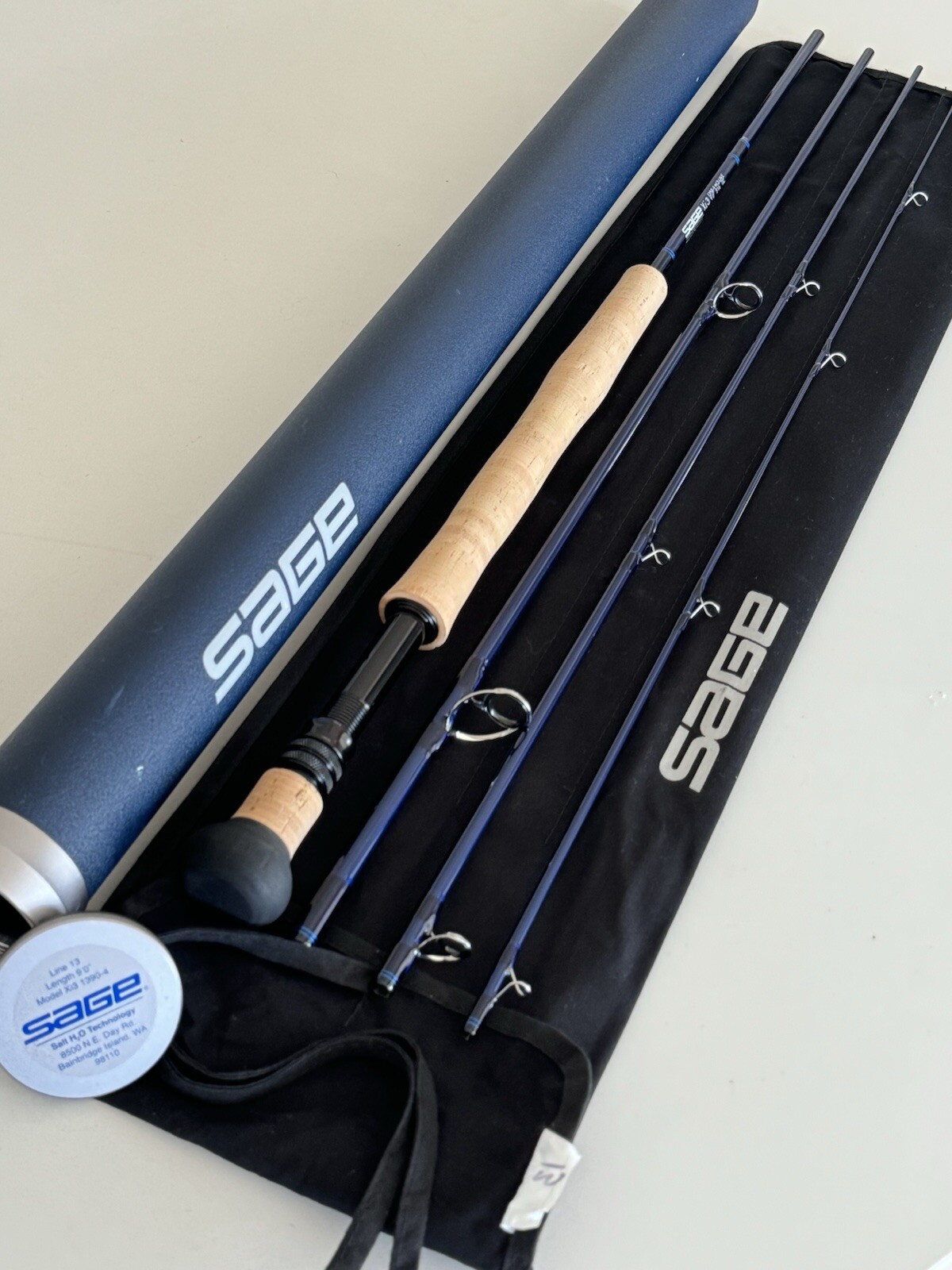 **BEAUTIFUL** 🔥 SAGE SALT Xi 3. 13wt. 9’ft~4pc Flyrod!!🔥