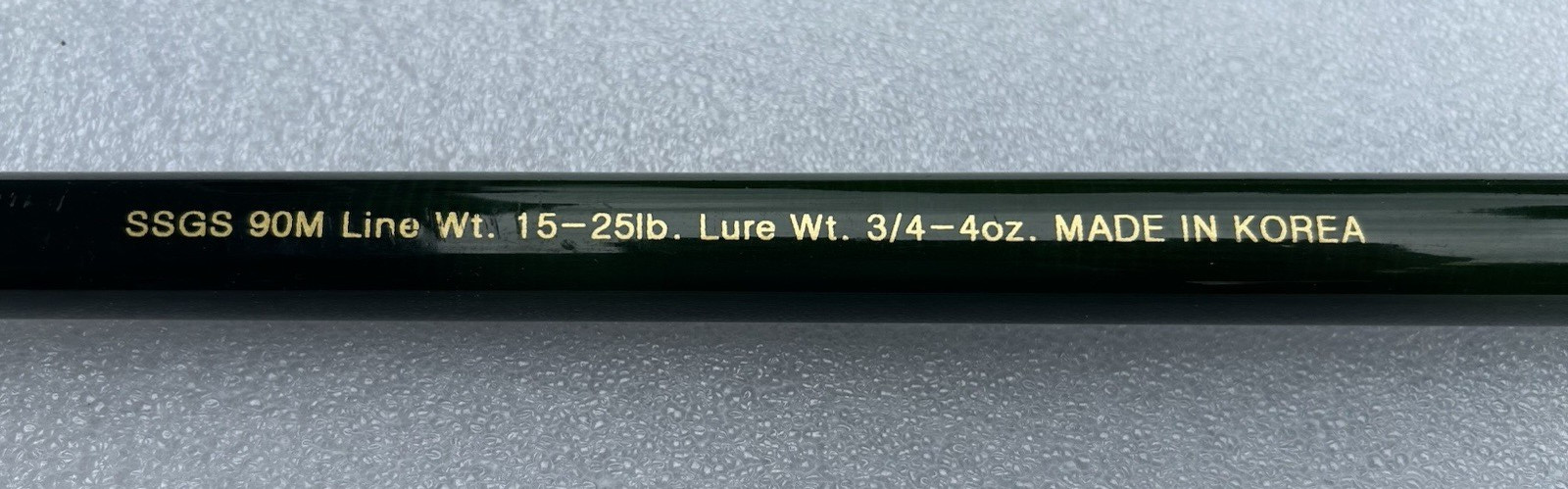 #1189 Used Vintage YAD 2 Piece Model # SSGS 9′ Medium Saltwater Spin Rod