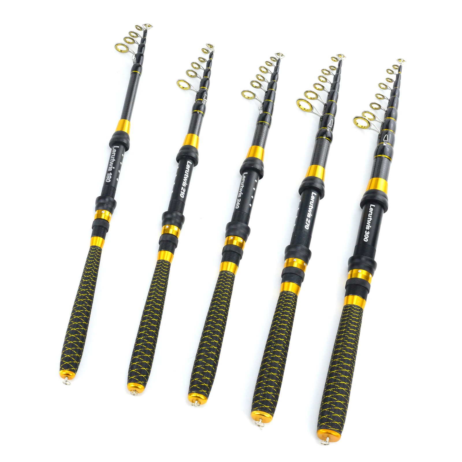 1.8m-3.0m Carbon Fiber Rod Portable Fishing Rod Lightweight Design Super Hard