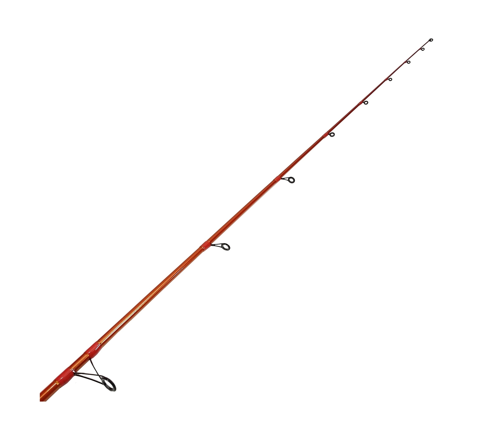 Carrot Stix 1 Piece Spinning Fishing Rod Wild Wild Orange Alpha 7′ 0″ Medium