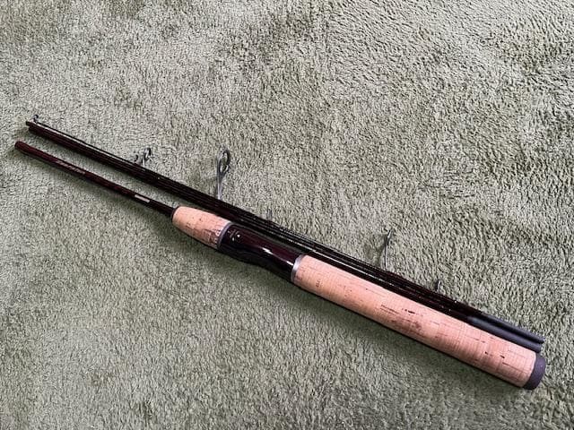 Shimano Scorpion 2601F-4 Baitcast Rod 6ft 4pc for Bass & Seabass Used JDM