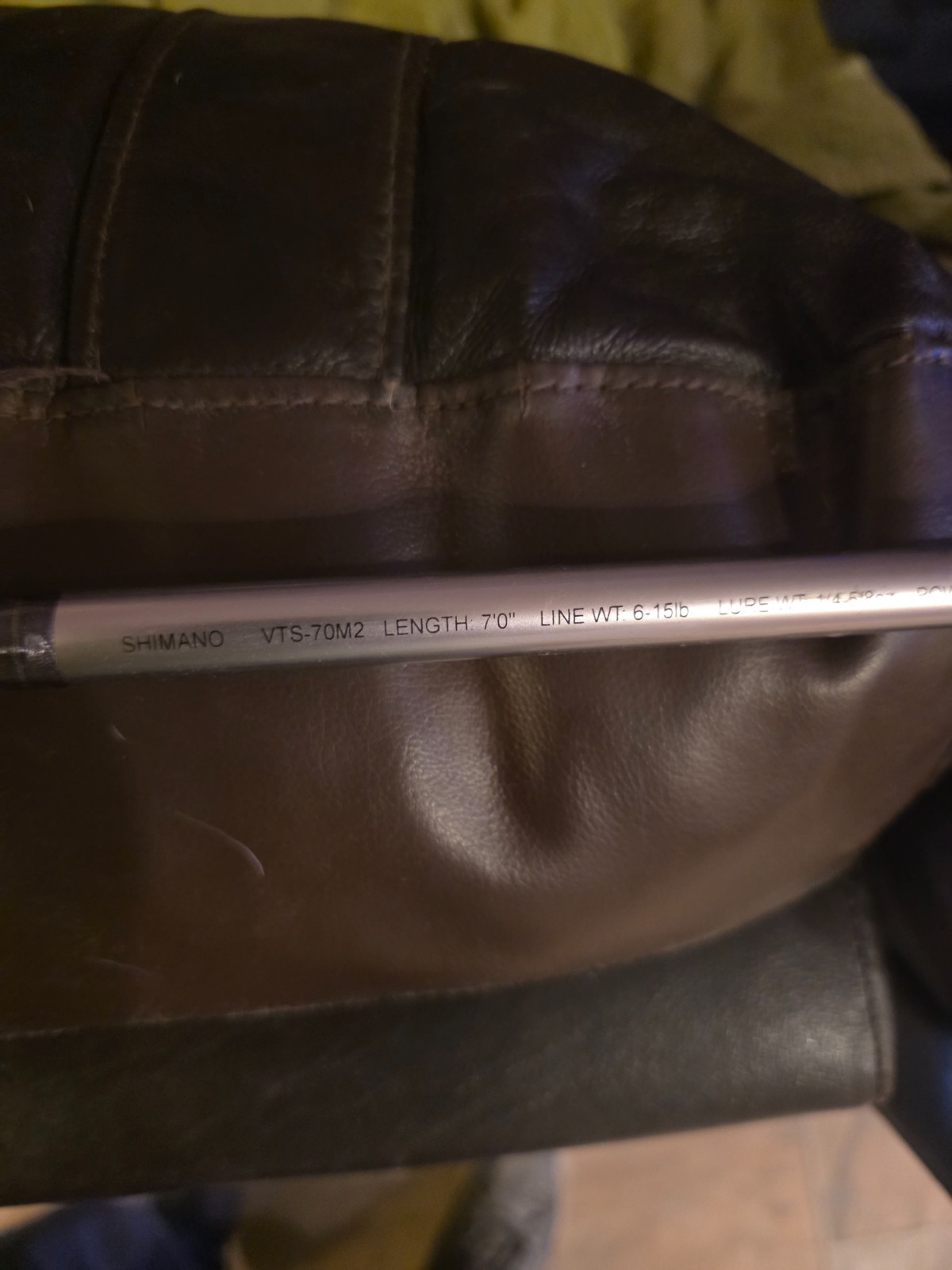 Shimano Voltaeus 7ft fishing rod silver in color 15lb line weight fast action me